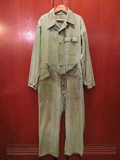 ビンテージ40's○U.S.ARMY M-43 13星HBTオールインワン42R ビンテージ40's○U.S.ARMY M-43 13星HBTオールインワン42R