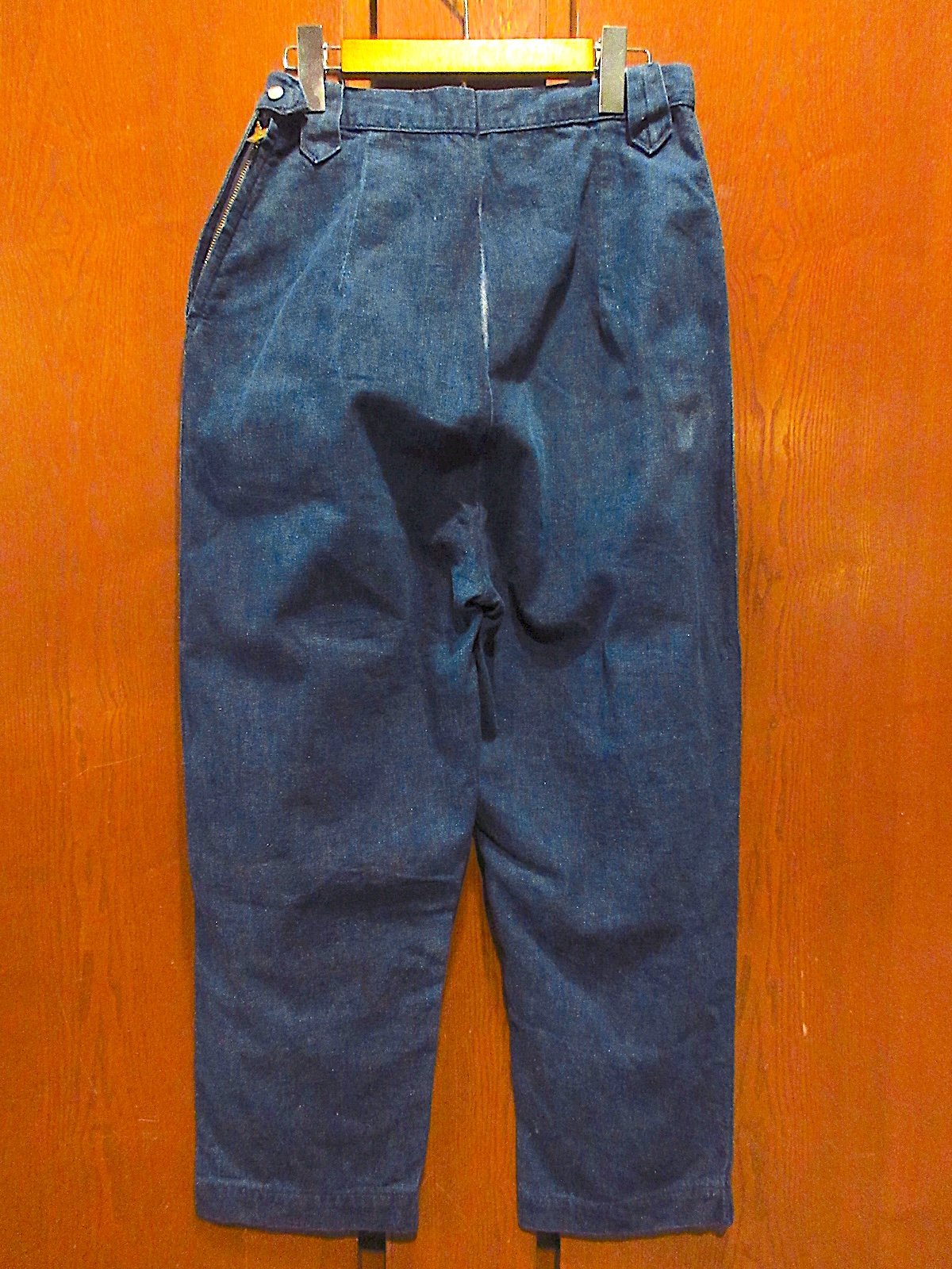 ビンテージ50's○Levi'sショートホーン?デニムランチパンツ実寸W74cm