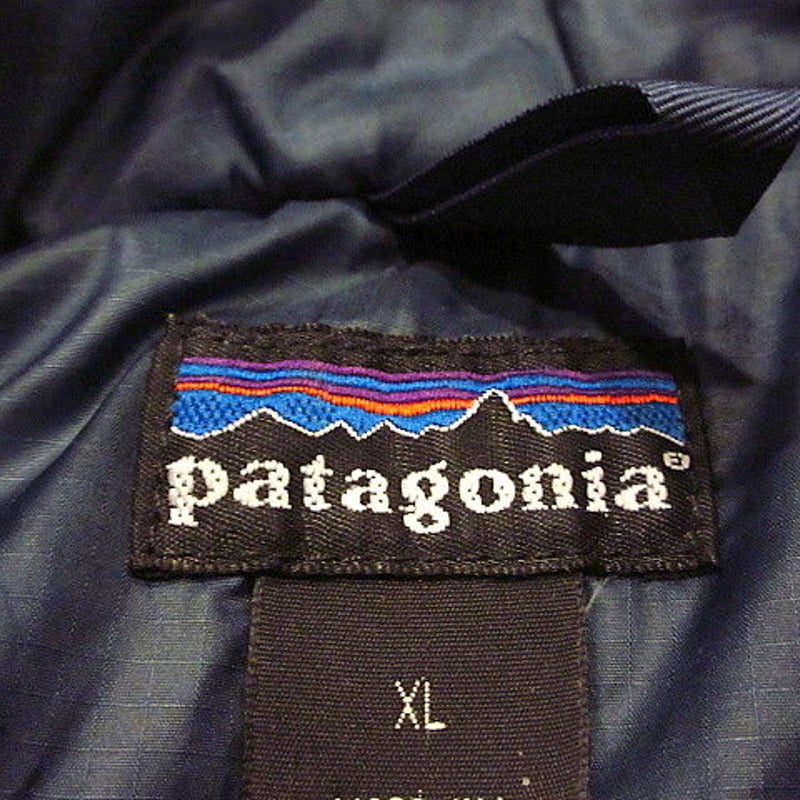 ビンテージ90's○Patagoniaパフボールハーフジップナイロンベストsize