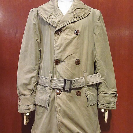 40s ヴィンテージ USミリタリー M42 コットン マッキーノ コート 古着