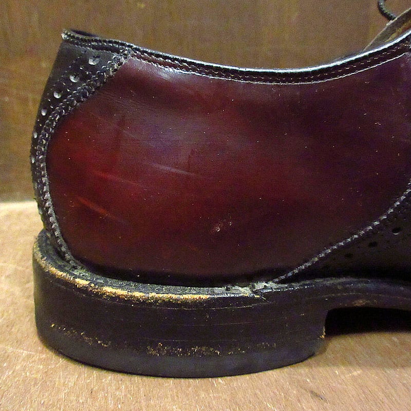 ビンテージ○Johnston ＆ Murphy ARISTOCRAFTツートーンサドルシューズ