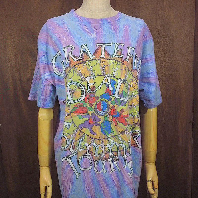 ビンテージ90's○Grateful Dead Summer Tour 1993年タイダイTシ ビンテージ90's○Grateful Dead Summer Tour 1993年タイダイTシ