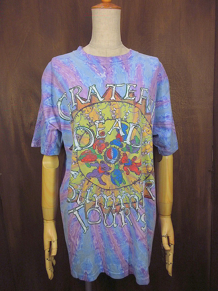 ビンテージ 90年代 グレイトフルデッド タイダイ tシャツ デッドベアー 古着 ビンテージ 90年代 グレイトフルデッド タイダイ tシャツ デッド