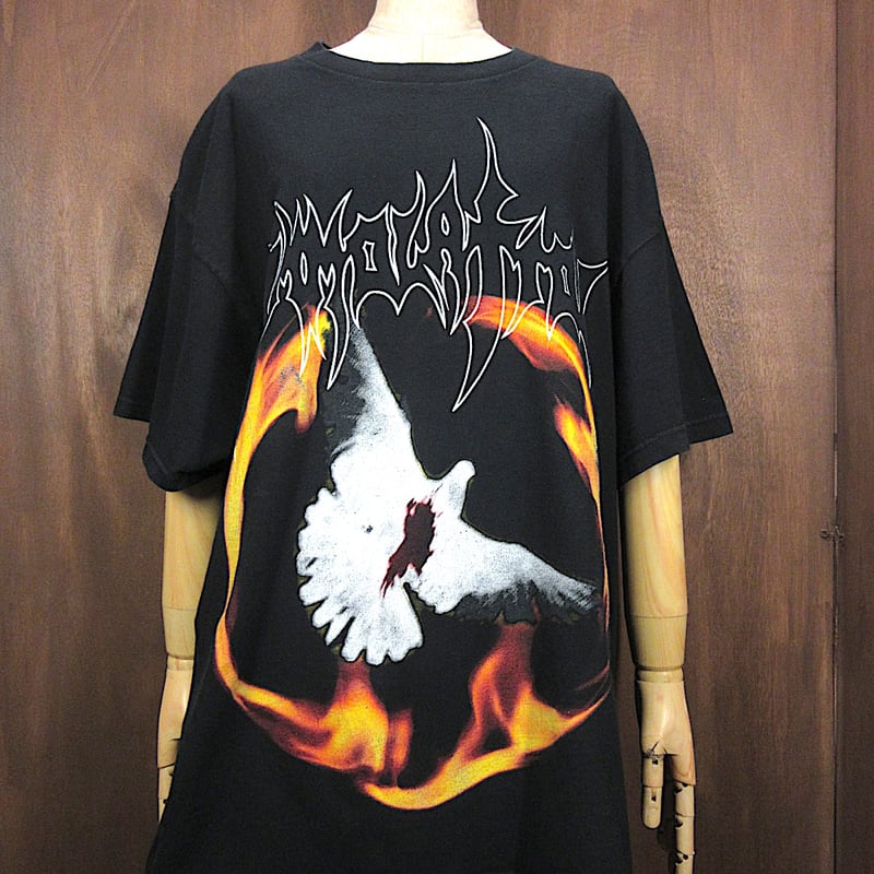 90sPRONGプロングンテージメタルTシャツ古着y2k映画バンド古着XL