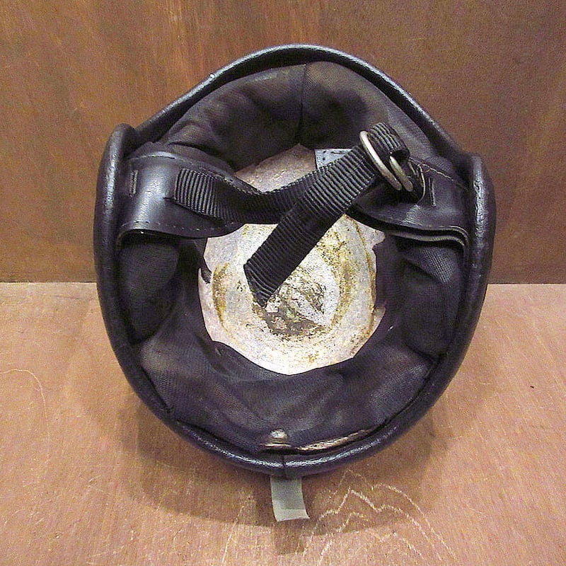 ビンテージ70's○SAFETECH PROジェットヘルメットメタリックレッド