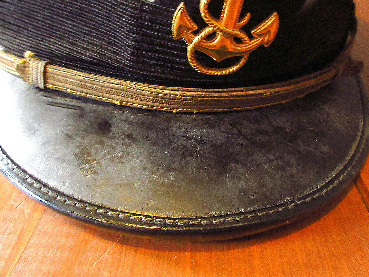 ビンテージ40's○U.S.NAVYキャプテンハットsize 6 7/8○230731k7 ビンテージ40's○U.S.NAVYキャプテンハットsize 6 7/8○230731k7