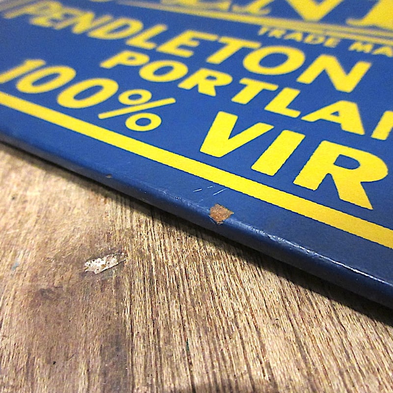 ビンテージ○PENDLETONアドバタイジングサイン○251003z7-signペン