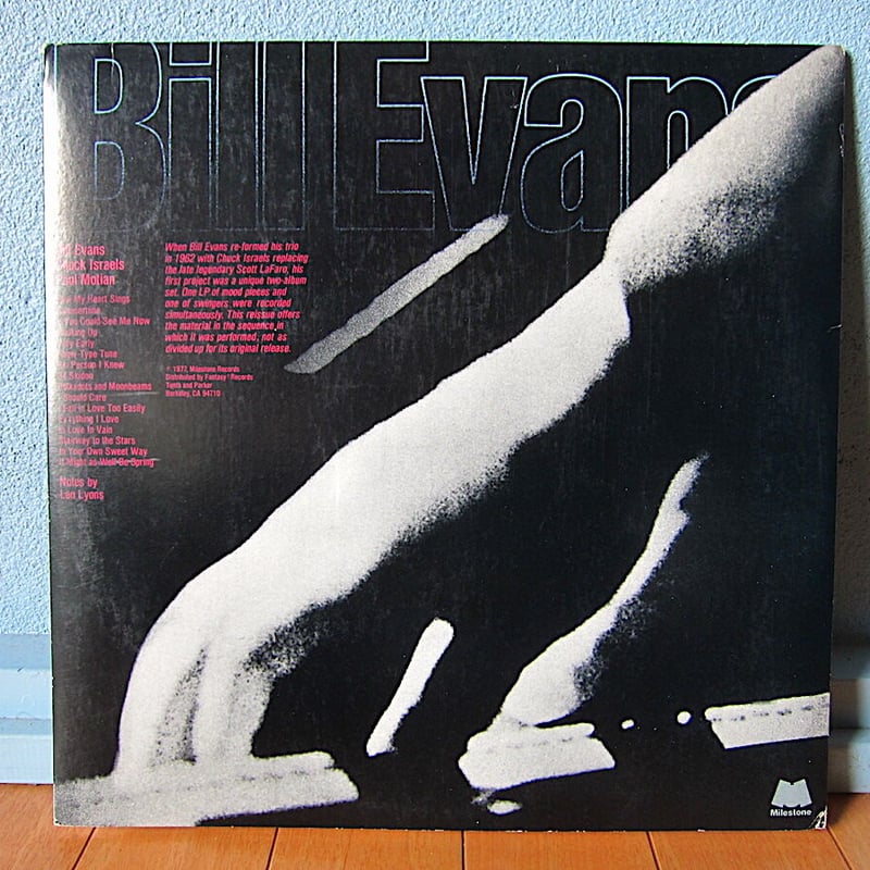 BILL EVANS○THE SECOND TRIO2枚組Milestone M-47046○...