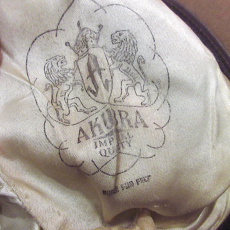 ビンテージ○AKUBRAフェルトカウボーイハット茶○231220j2-m-ht-flt