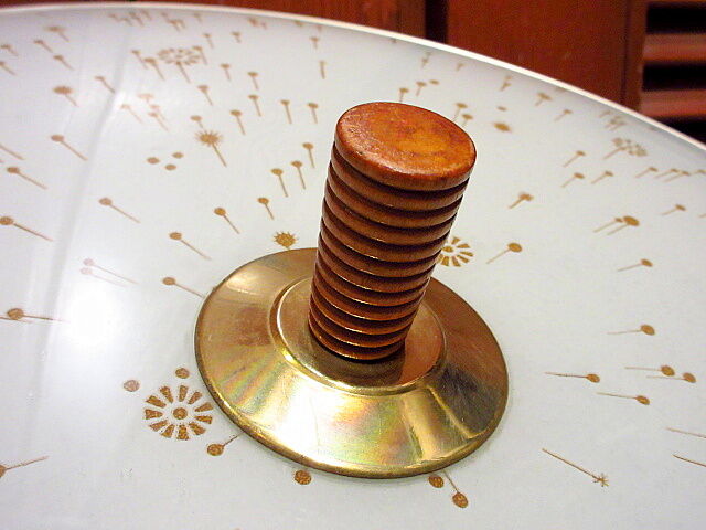 ビンテージ~50's○ミッドセンチュリーアトミックガラスシェード