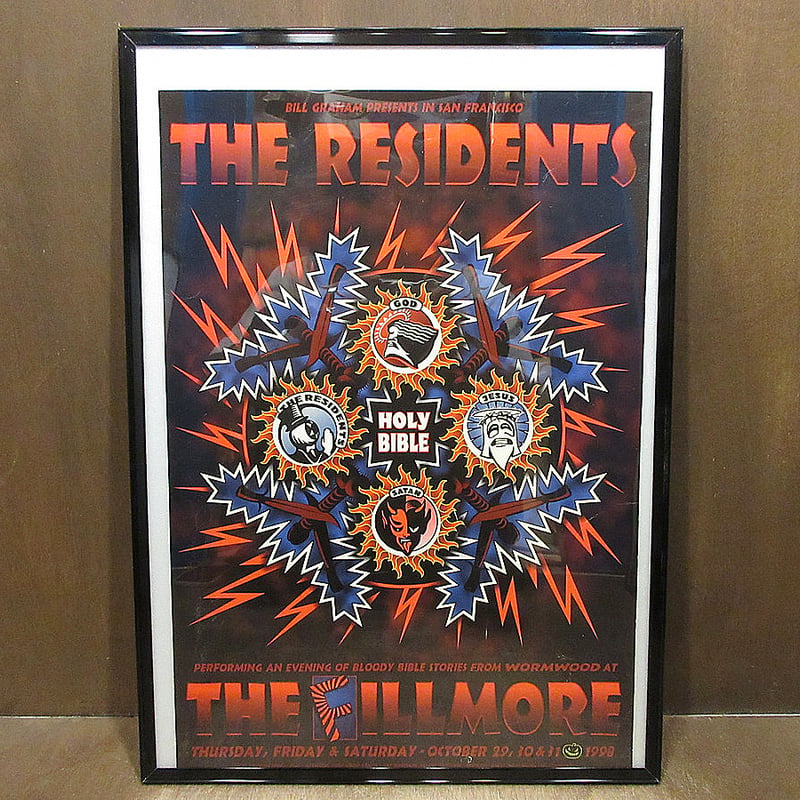 ビンテージ90's○THE RESIDENTS 1998年コンサートポスター○240924i7