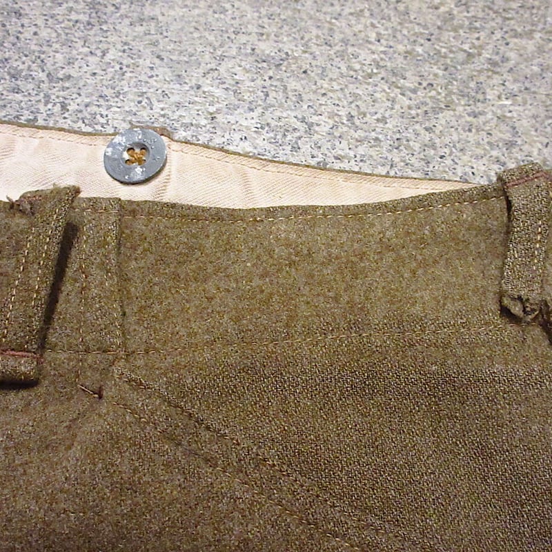ビンテージ1910's○U.S.ARMYシンチバックメタルボタンウール ビンテージ1910's○U.S.ARMYシンチバックメタルボタンウール