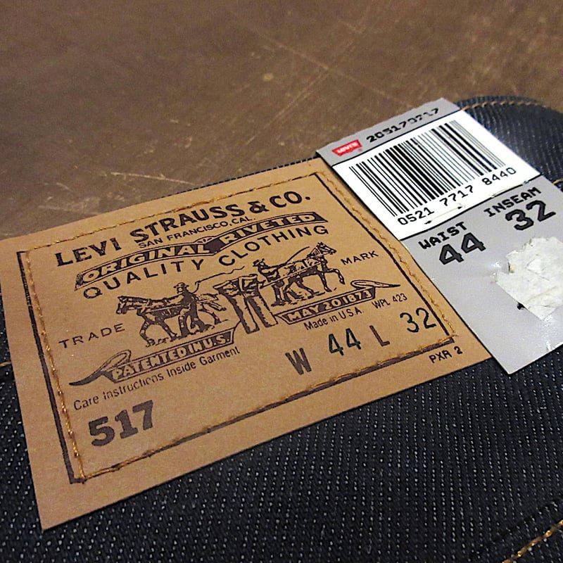 ビンテージ90's○DEADSTOCK Levi's 517 size W44 L32○260