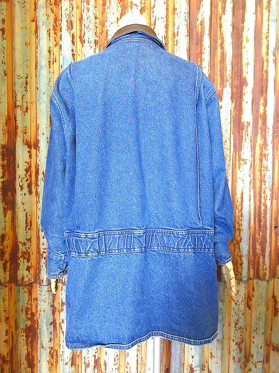 ビンテージ90's○Woolrichレディースデニムカバーオールsize L