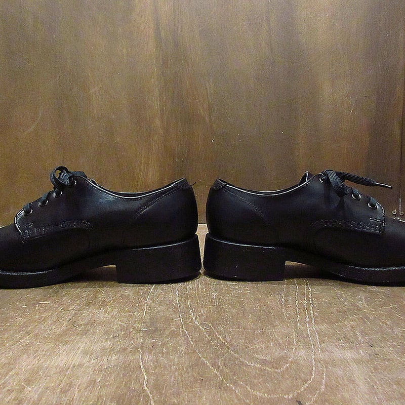 ビンテージ70's80's○DEADSTOCK WOLVERINEプレーントゥシューズ黒6 1 ビンテージ70's80's○DEADSTOCK WOLVERINEプレーントゥシューズ黒6 1
