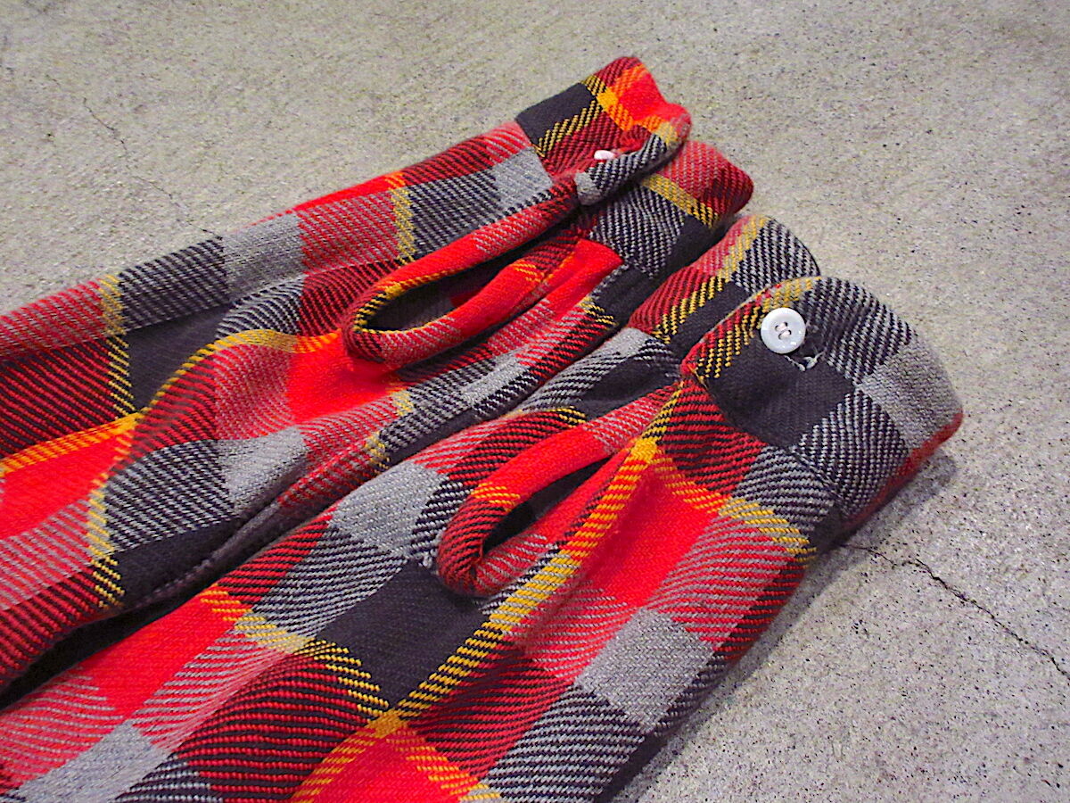 ビンテージ60's○WINTER Kingチェックヘビーネルシャツ ビンテージ60's○WINTER Kingチェックヘビーネルシャツ