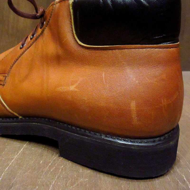 ビンテージ70's○箱付きDEADSTOCK MASON ワークブーツ茶 Size 10
