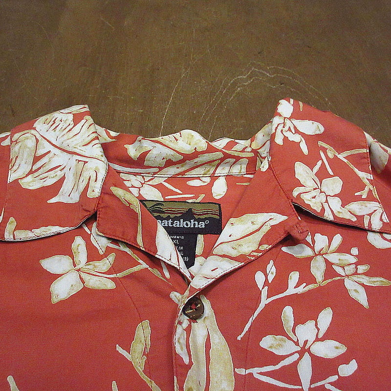 Patagonia Patalohaコットンハワイアンシャツsize XL○210527n4-