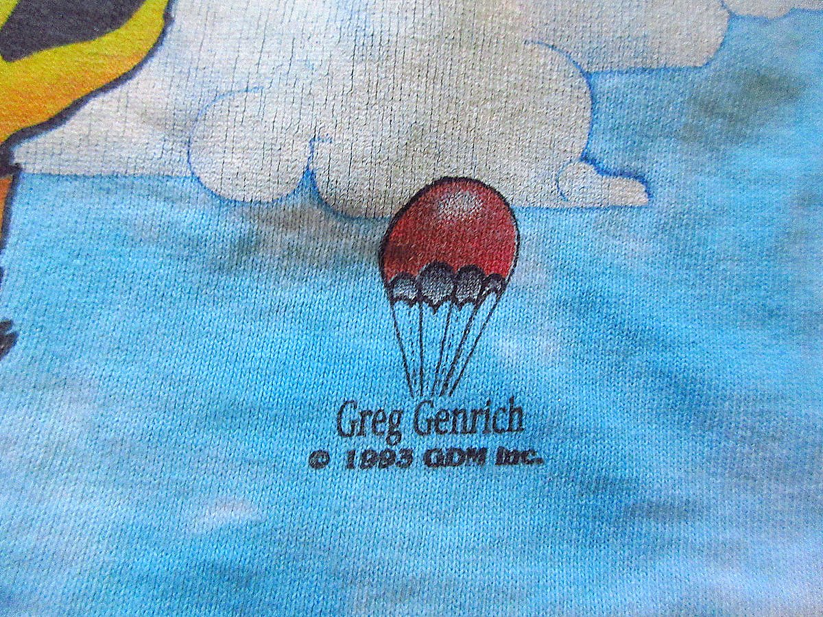 ビンテージ90's○GRATEFUL DEADタイダイパラシュートプリントT