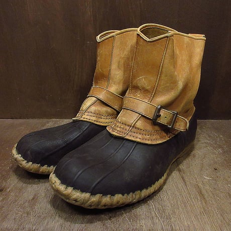 ビンテージ70's●L.L.Bean 筆記体タグ ビーンブーツ表記 10 W●240718j5-m-bt-29cm古着1970sエルエルビーンアウトドア
