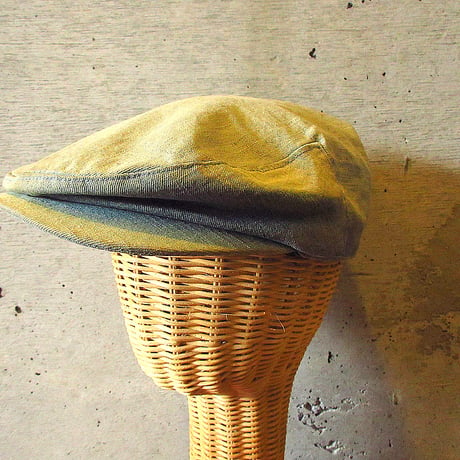 ビンテージ70’s●デニムハンチング帽●240408k7-m-cp-htg 1970s帽子メンズキャップ