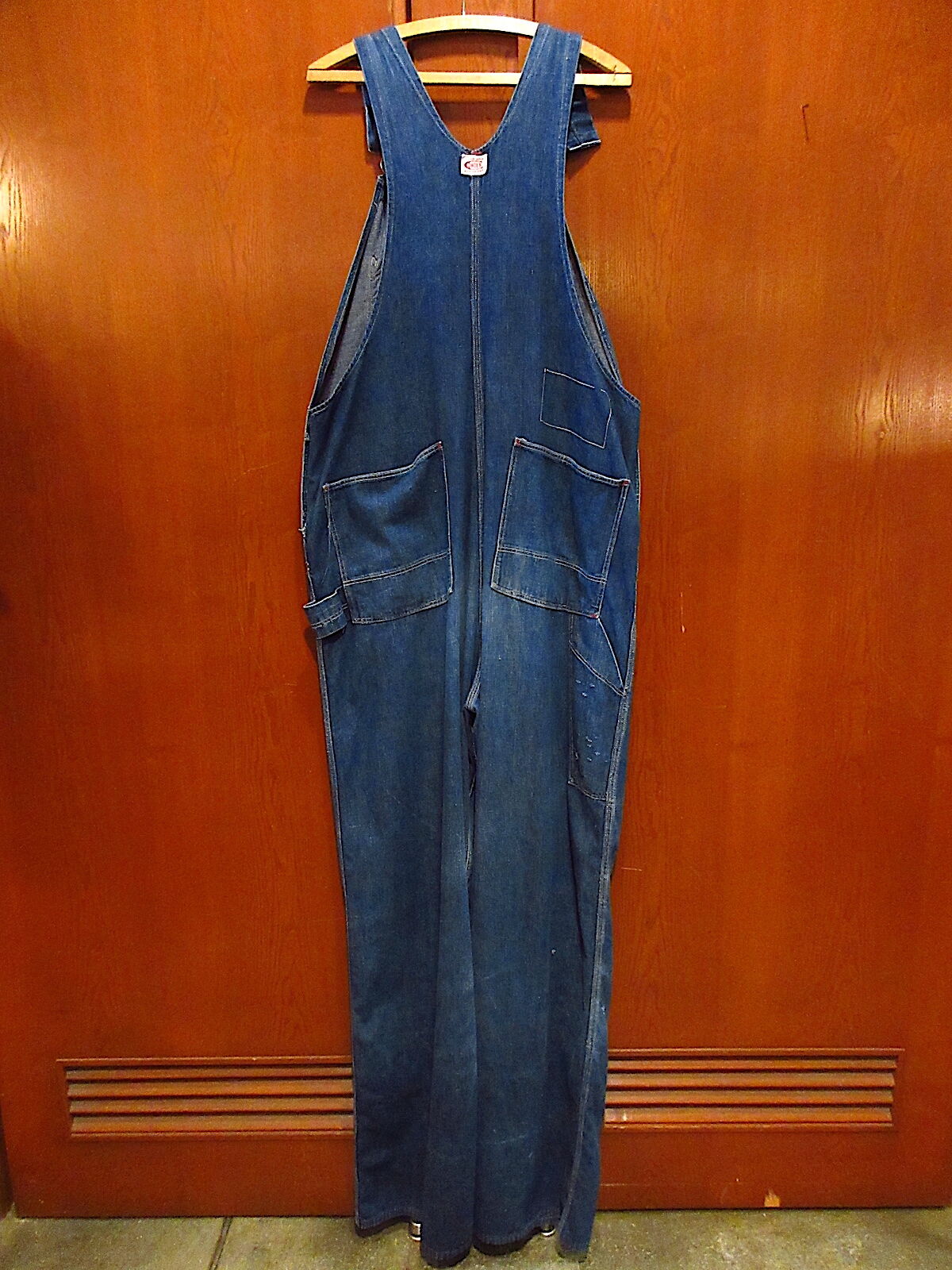 ビンテージ50's○COWDENデニムオーバーオール実寸W108cm○220725c4-m-o ビンテージ50's○COWDENデニムオーバーオール実寸W108cm○220725c4-m-o