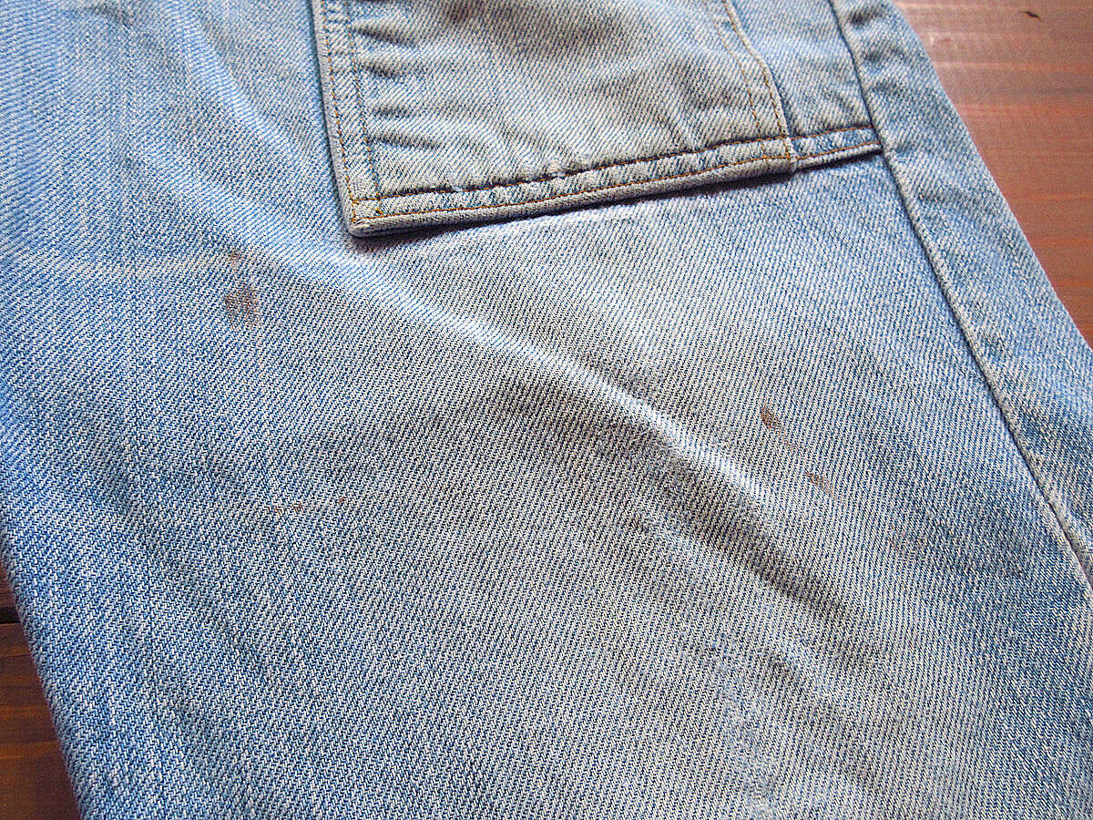 ビンテージ70's○Levi's BIG Eデニムブッシュパンツsize 実寸 ビンテージ70's○Levi's BIG Eデニムブッシュパンツsize 実寸
