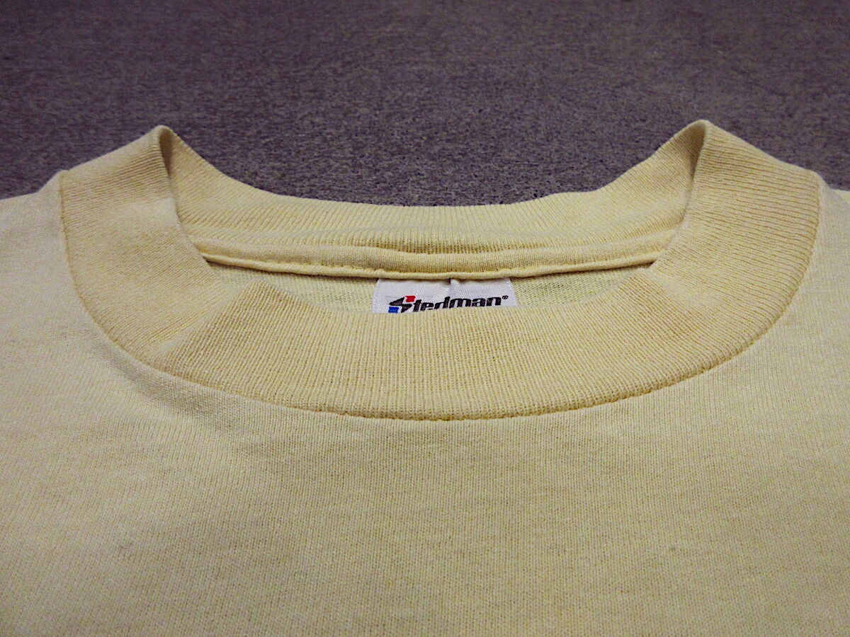 ▪️60’s STEDMAN ビンテージTEE ヴェトナム 両面プリント 白 VINTAGE - ▪️60's STEDMAN ビンテージTEE ヴェトナム 両面
