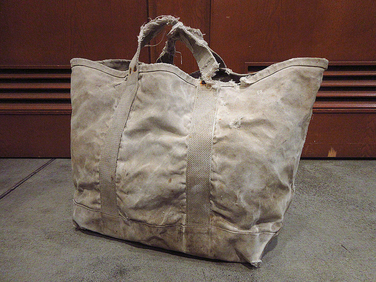 ビンテージ30's○L.L.Beanキャンバストートバッグ生成り○230206i7-bag