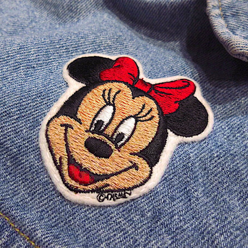 ビンテージ80's90's○レディースLeeワッペン付きデニム ビンテージ80's90's○レディースLeeワッペン付きデニム