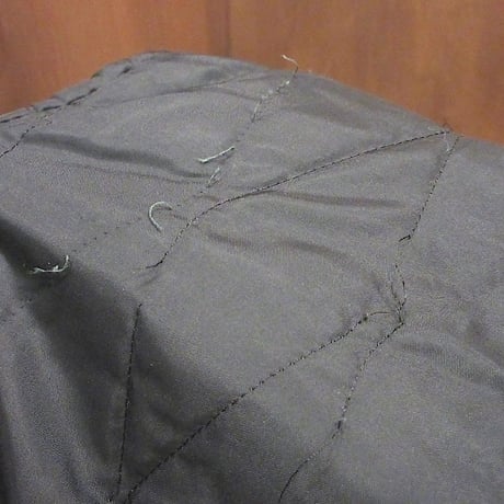 ビンテージ60’s70’s●Shanhouse裏地キルティングフェイクファージップアップパーカ緑size 44●241121z1-m-jk-otシャンハウスフーディージャケット