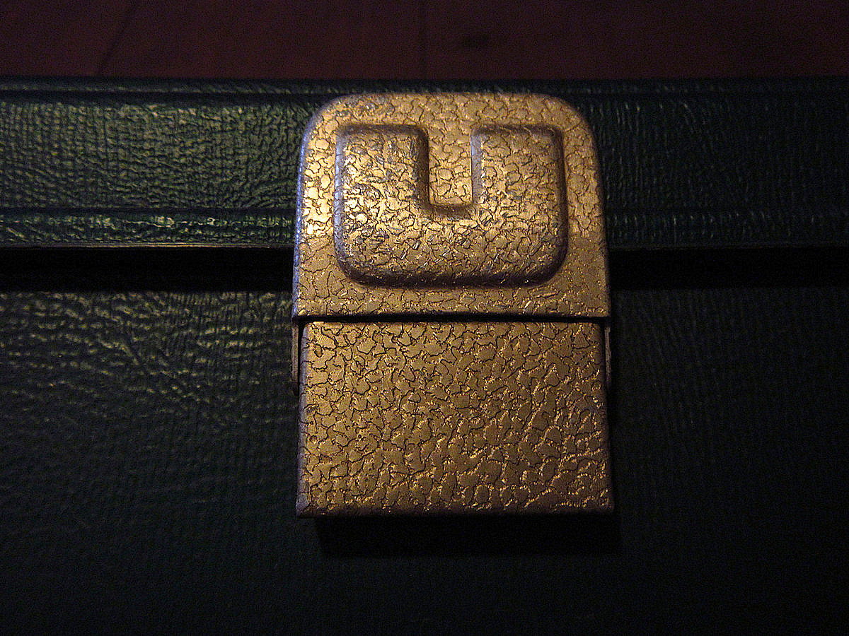 ビンテージ○UMCO 131 USタックルボックス緑○250516j5-bxsアムコ雑貨
