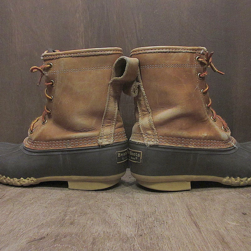 ビンテージ○L.L.Bean Thinsulateビーンブーツ茶○241011j6-m-bt-