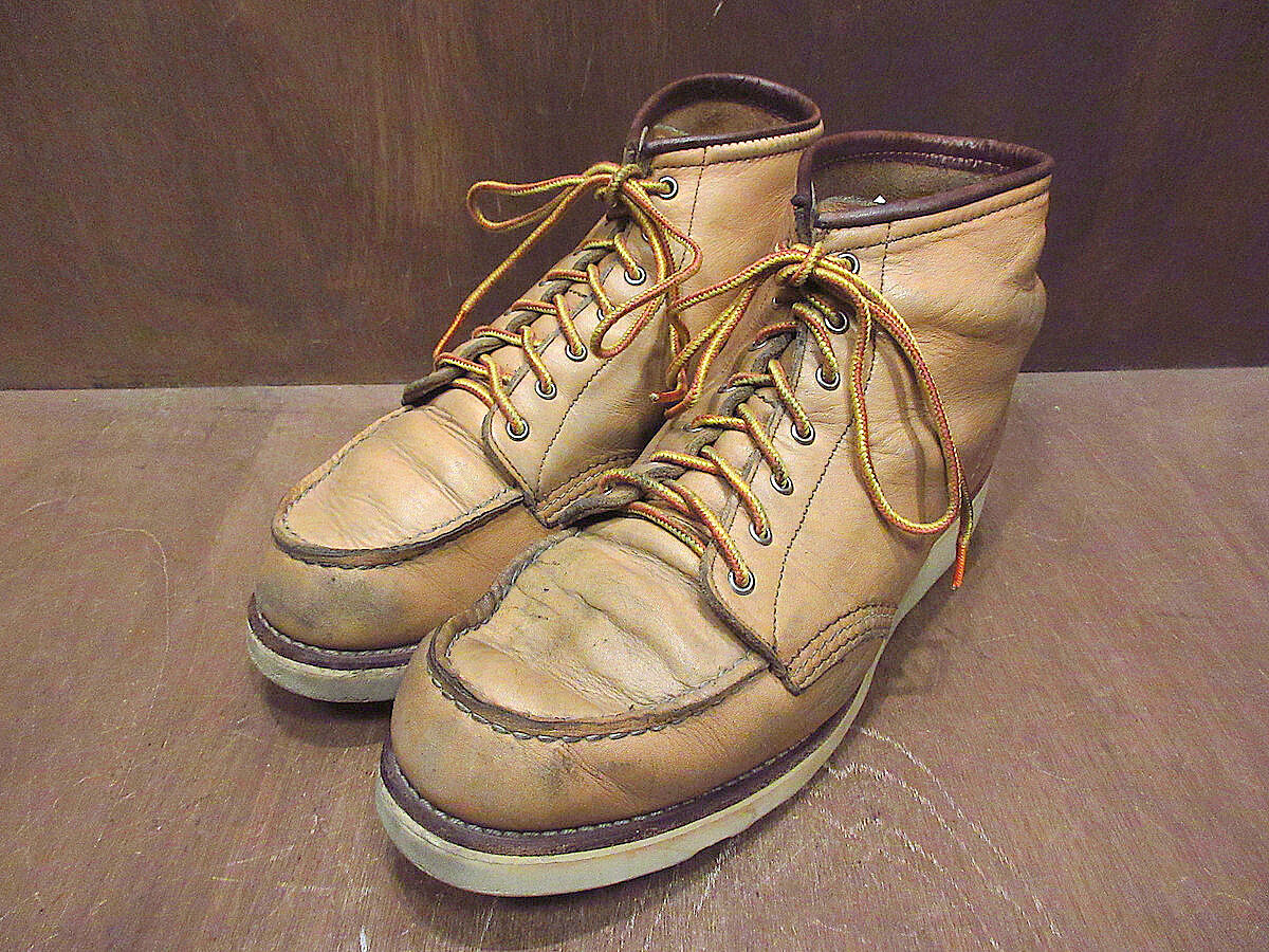 Red Wing 羽タグ モックトゥブーツ US6 ビンテージ○RED WING 3374レディース刺繍羽根タグアイリッシュ