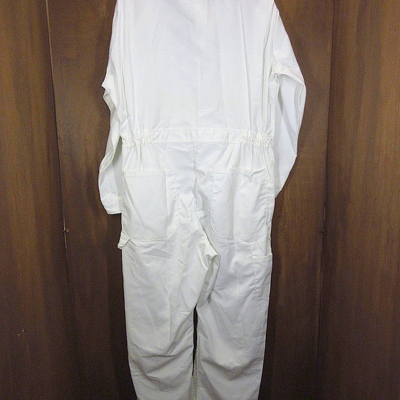 ビンテージ80's○DEADSTOCK BIG MACオールインワン白size 42 R