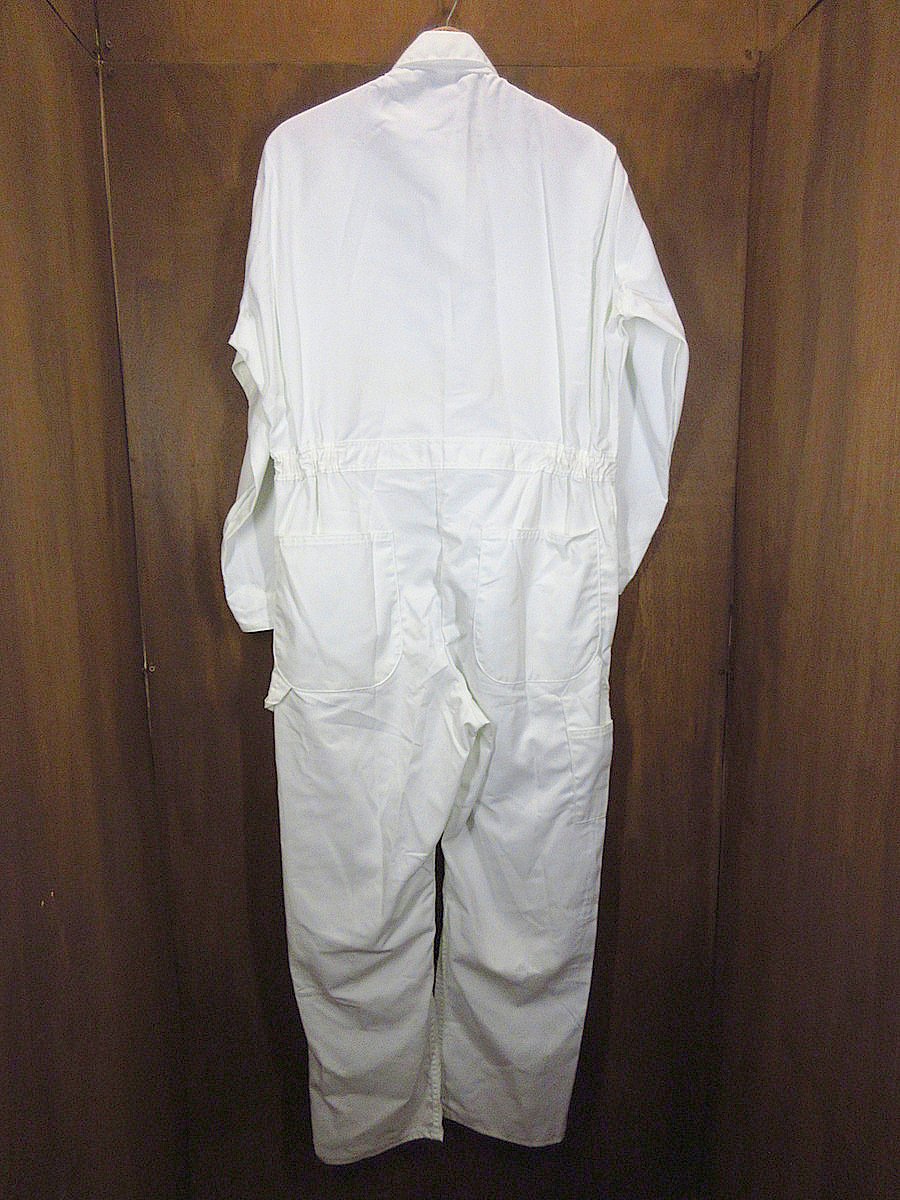 ビンテージ80's○DEADSTOCK BIG MACオールインワン白size 42 R