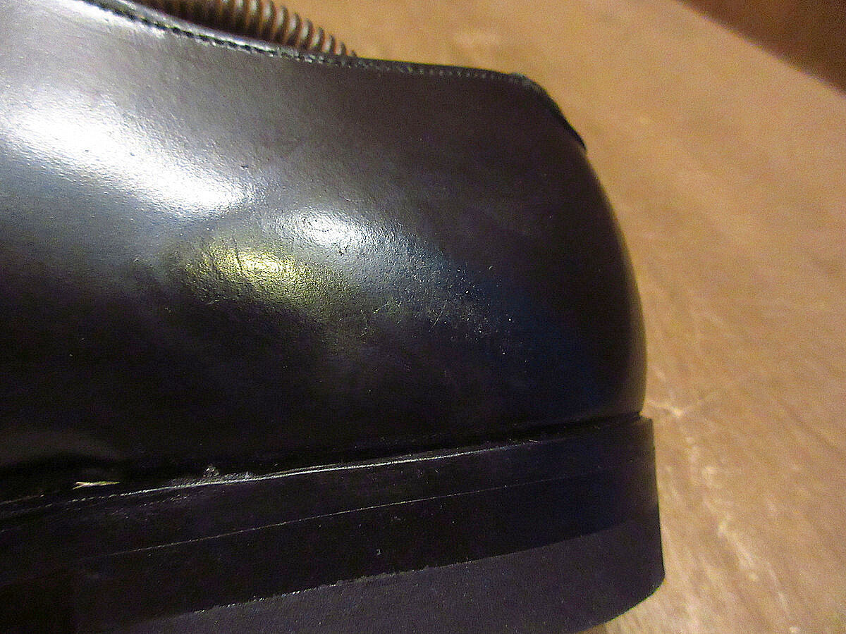 ビンテージ70's○DEADSTOCK U.S.NAVYサービスシューズsize 9 1/2
