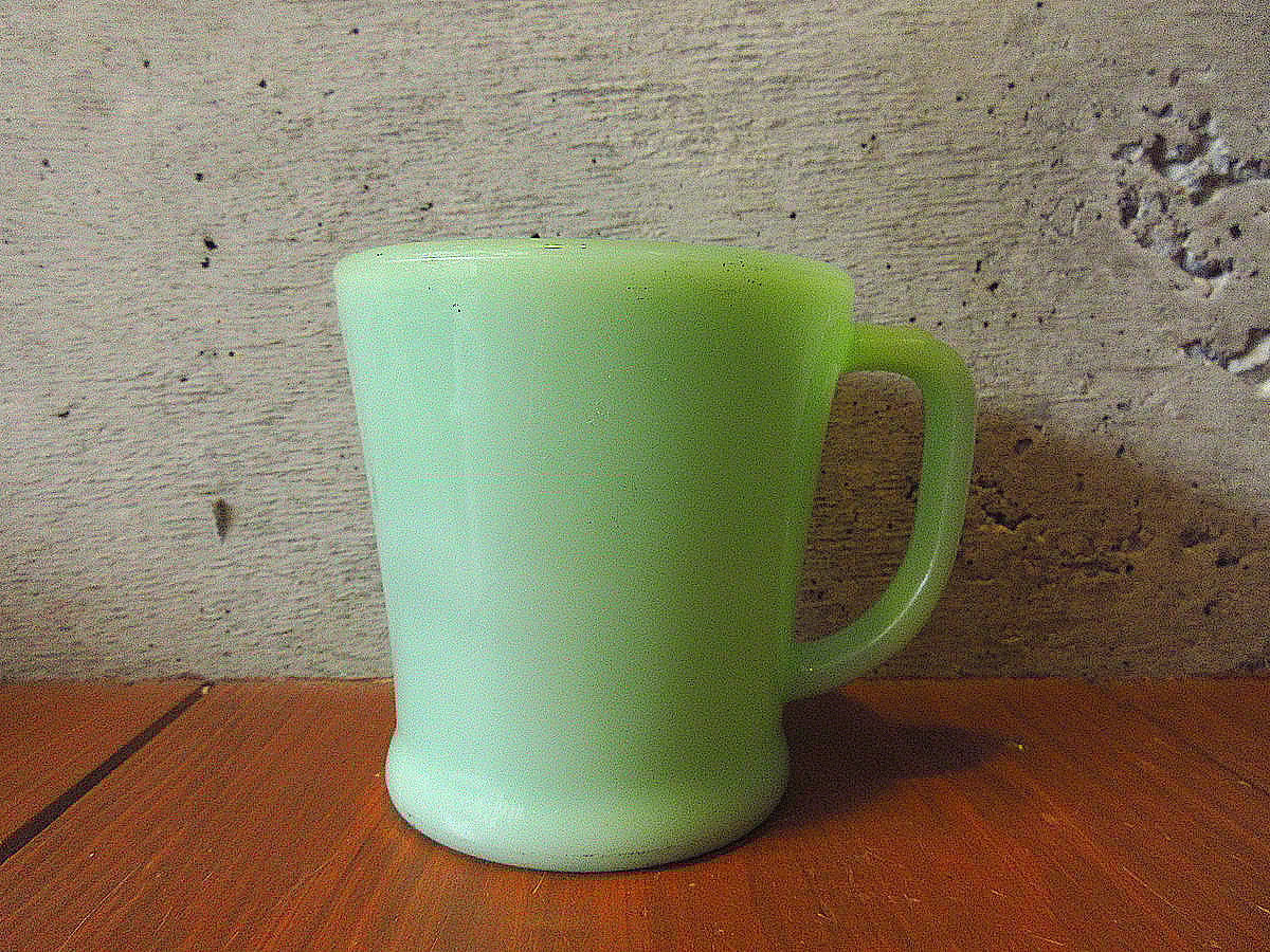 ファイヤーキング　ジェダイ　ビンテージ ビンテージ○Fire Kingジェダイフラットボトムマグ○240913k1-frk