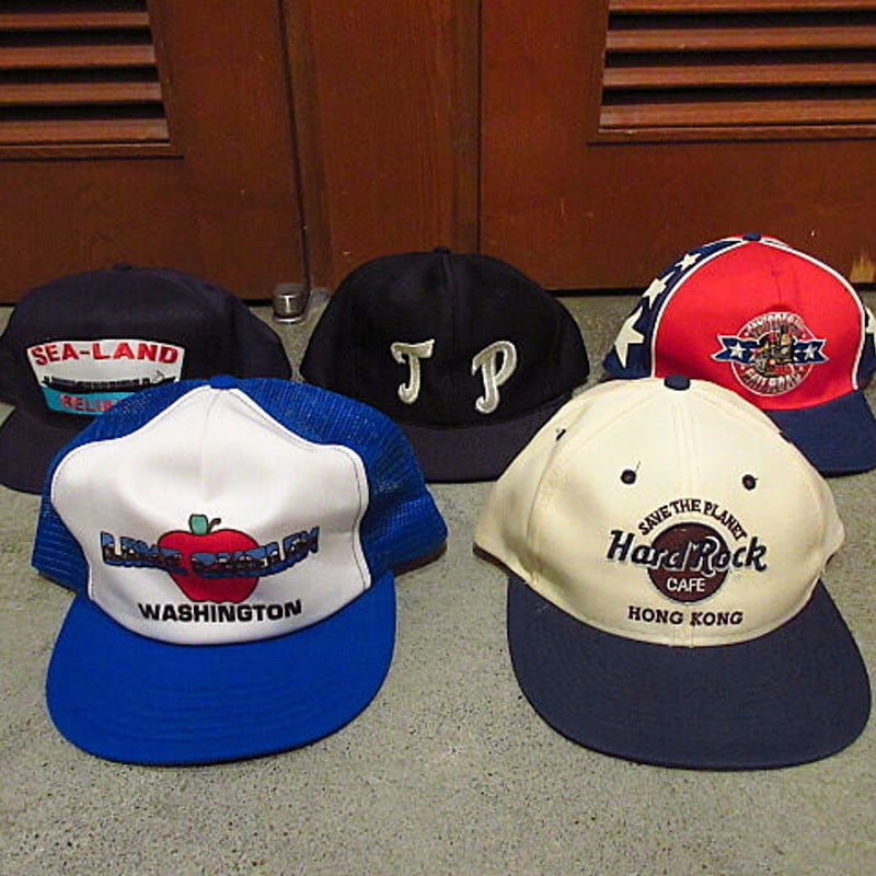 ビンテージ○キャップ5点セットA○210306f8-m-cp-bb古着帽子スナップ