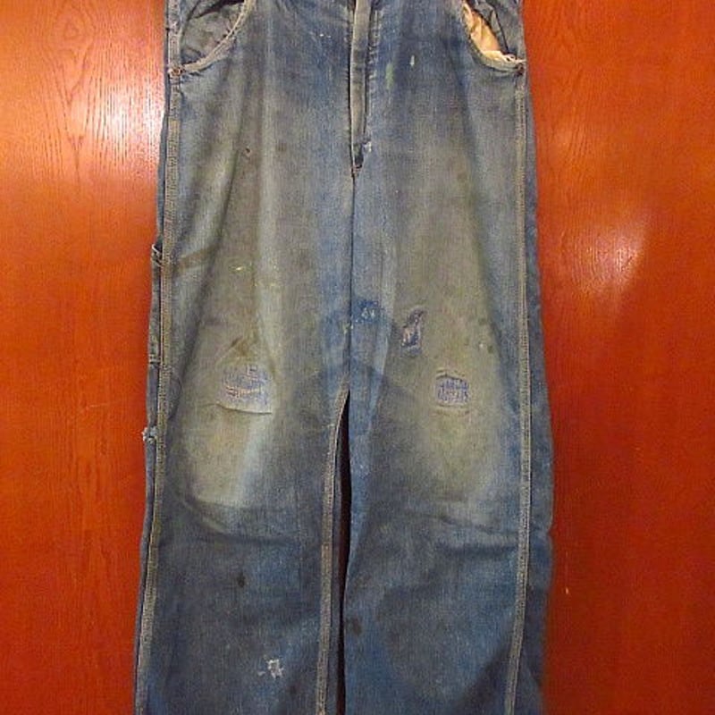 ビンテージ50's○BIG MACデニムペインターパンツW86cm○200824f2-m-pn