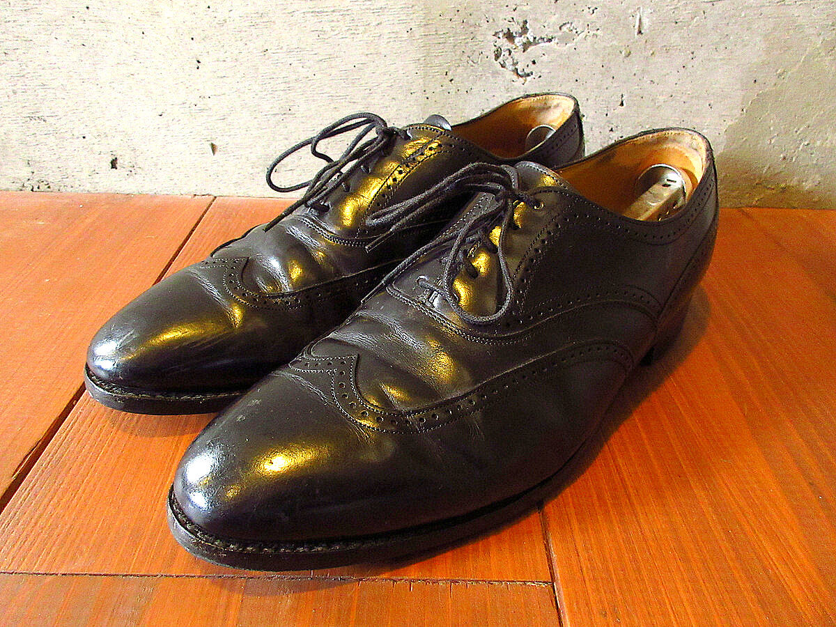 ⭐︎ メンズ NPS チャーチル 5アイ オックスフォード シューズ 26cm