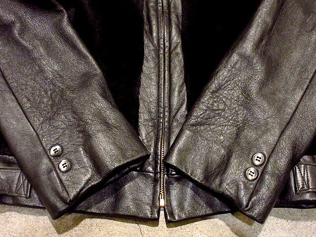 ビンテージ50's○Scully Sportogsグリズリージャケット黒○210212s1-m