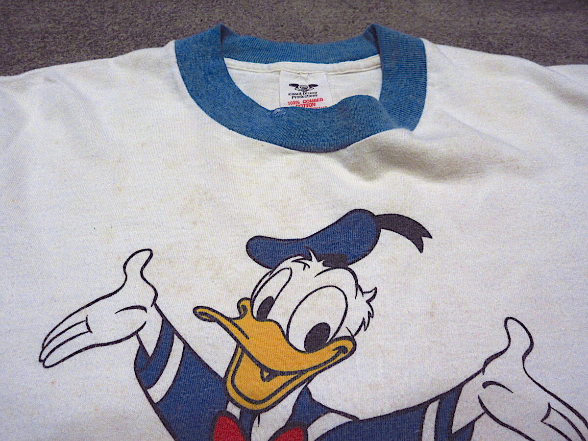 70s USA製 vintage ドナルド リンガー Tシャツ ミッキーフレンズ 楽天市場】70's USA製 □ ディズニー オフィシャル ミッキー