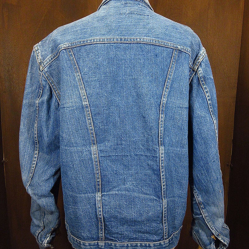 ビンテージ60's○Wrangler 124MJデニムジャケットsize 42○210722r