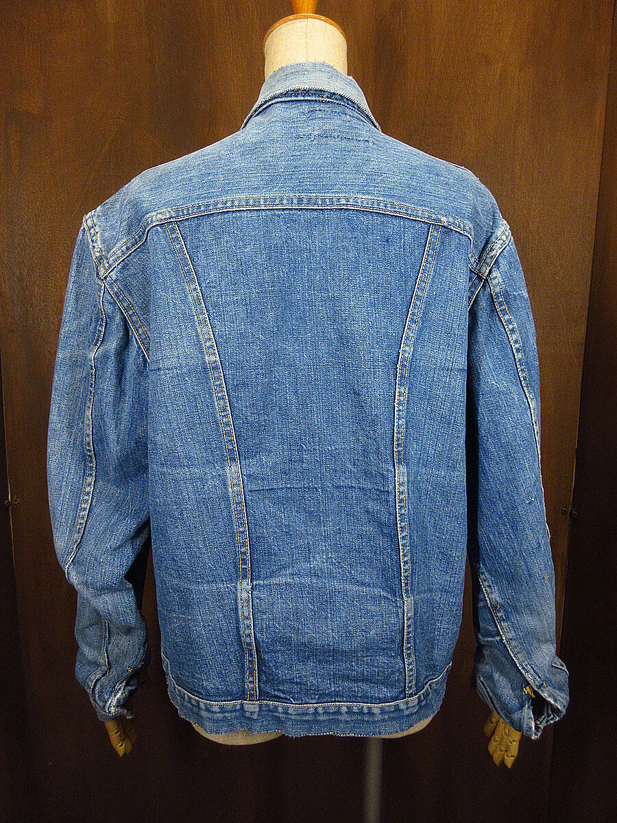 ビンテージ60's○Wrangler 124MJデニムジャケットsize 42○210722r