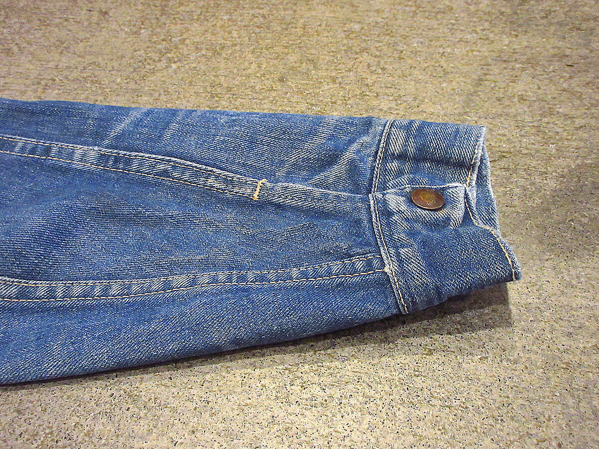 ビンテージ60's70's○Wrangler 124MJデニムジャケットsize 40○210...