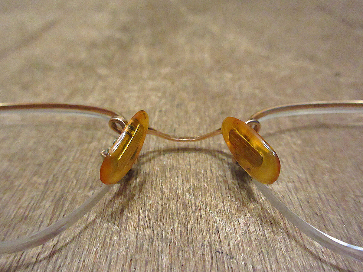 ビンテージ40's○American Optical 1/10 12KGF RIMWAY FU...