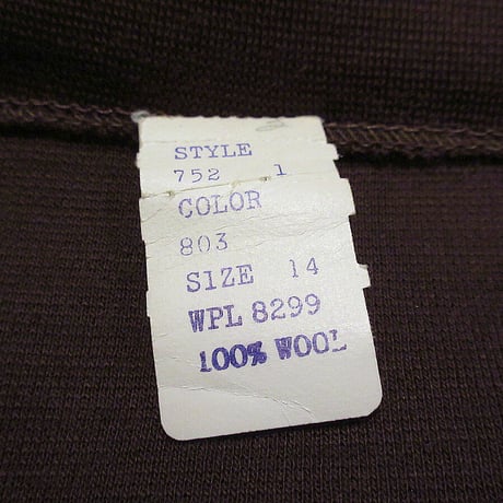 ビンテージ70's●Nordstromレディースウールニットジャケット&スカートツーピース茶●231018i5-w-stupセットアップレトロブラウン