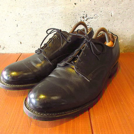 希少　US NAVY アメリカ軍　実物　USN サービスシューズ　90s 90s us.navy us navy サービスシューズ米軍実物9 1/2