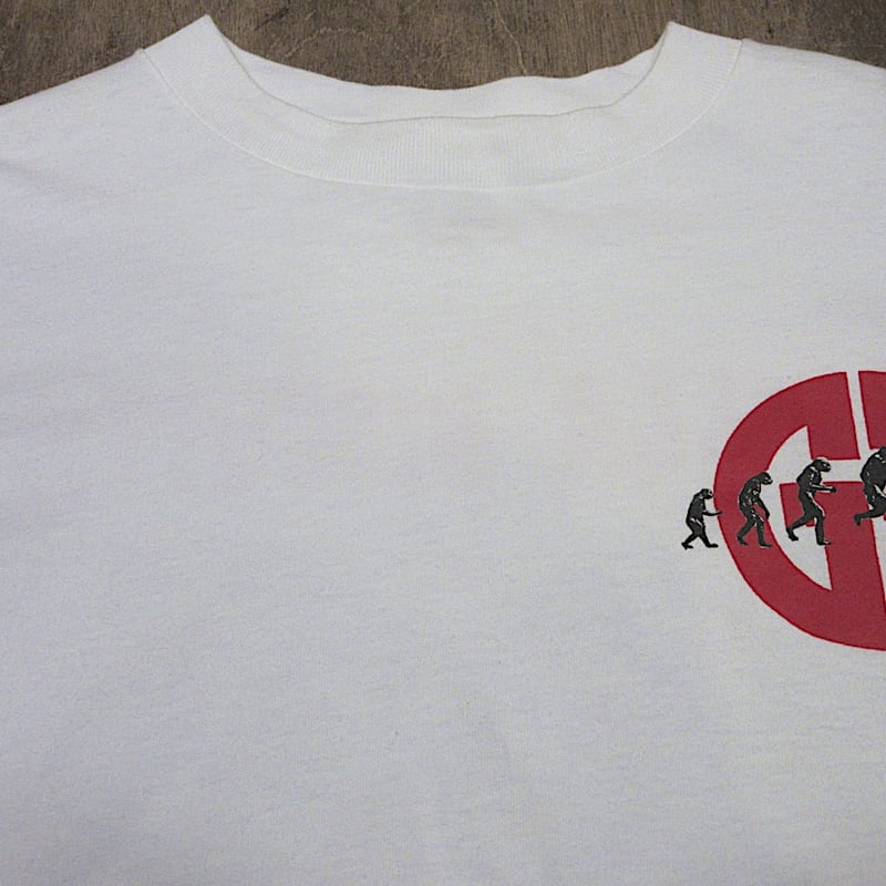 ビンテージ90's○GORILLA BISCUITS両面プリントTシャツ白size XL○25